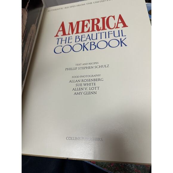 America Beautiful Cookbook HCDJ 1990 - Picture 3 of 7